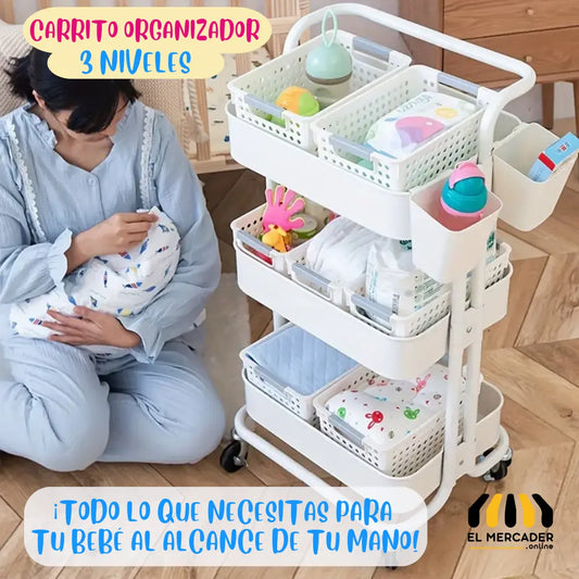 CARRITO ORGANIZADOR PARA BEBE👶