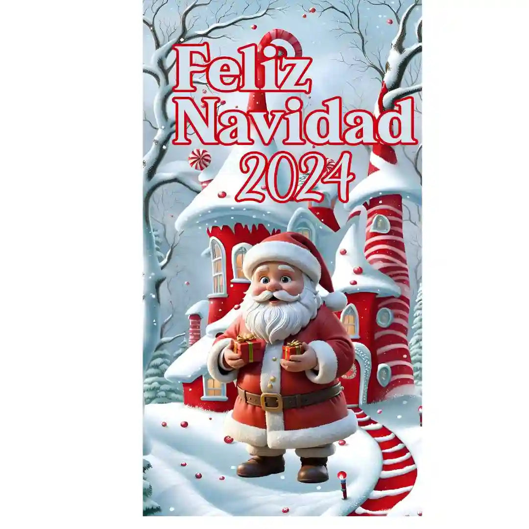 🎅 Funda Navideña Para Tu Puerta