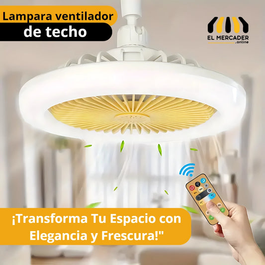 AIRE LUZ PRO: BOMBILLO VENTILADOR LED