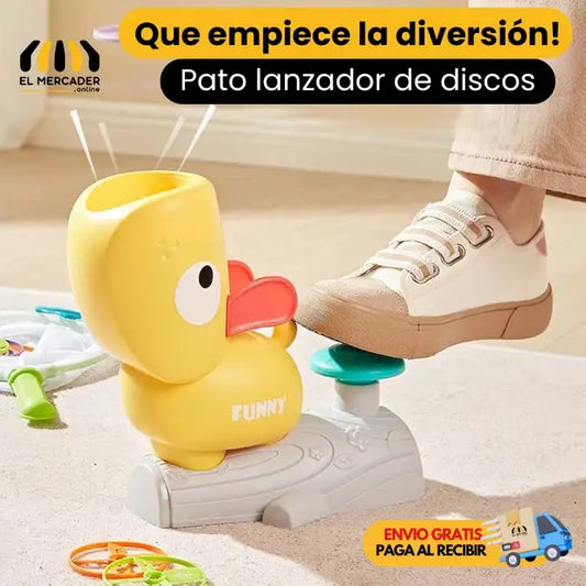 El pato Lanzador de Discos Voladores